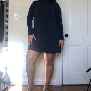 Navy blue bcbg dress